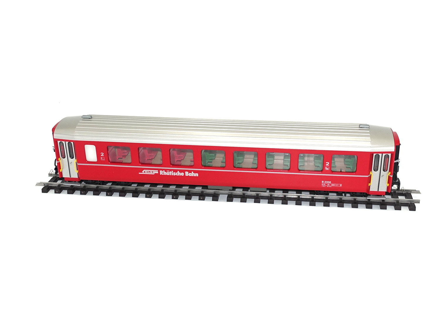 Fama 3225 RhB Personenwagen rot 2. Klasse 2356 