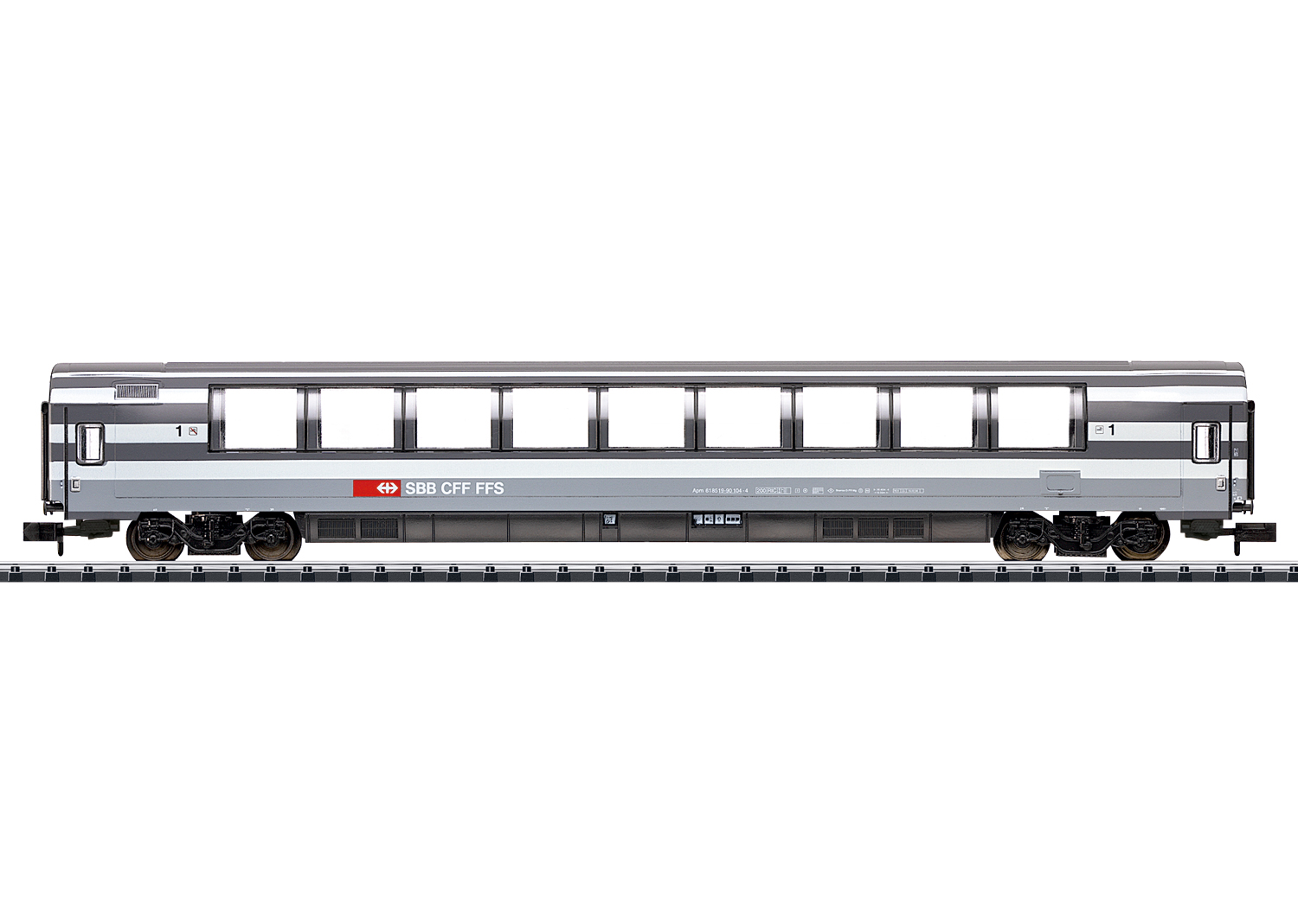 Minitrix 18441 SBB EuroCity Panoramawagen Bauart SRm 