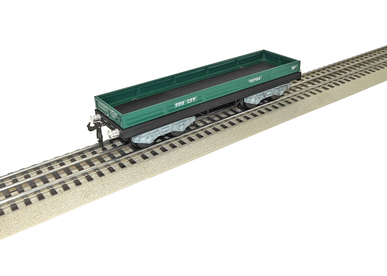 Hag SBB M3 Niederbordwagen grün