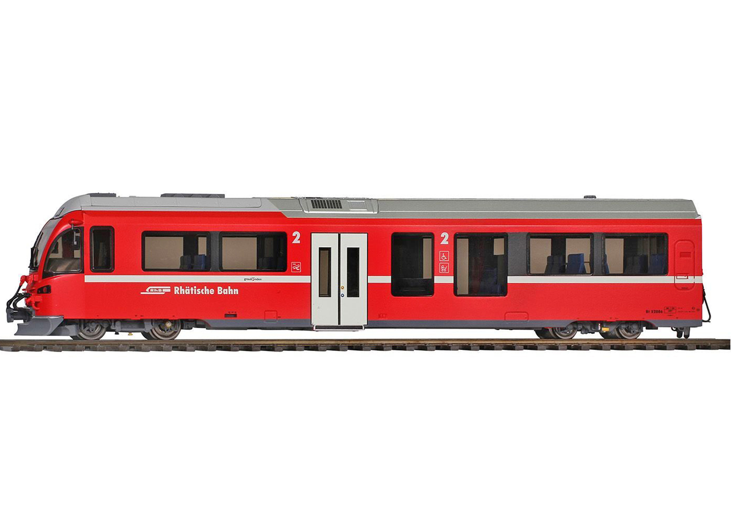 Bemo 3298118 RhB Bt 528 08 Universal-Steuerwagen neurot 